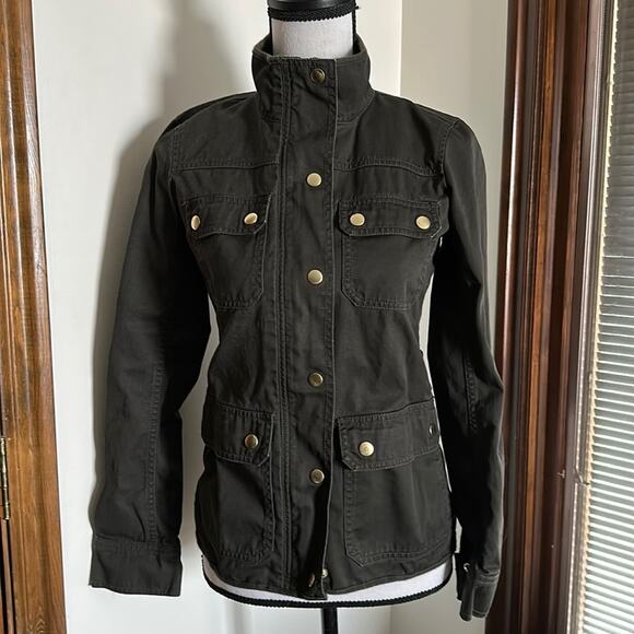 J. Crew | Relaxed Boyfriend Field Jacket Size XXS - Picture 2 of 12
